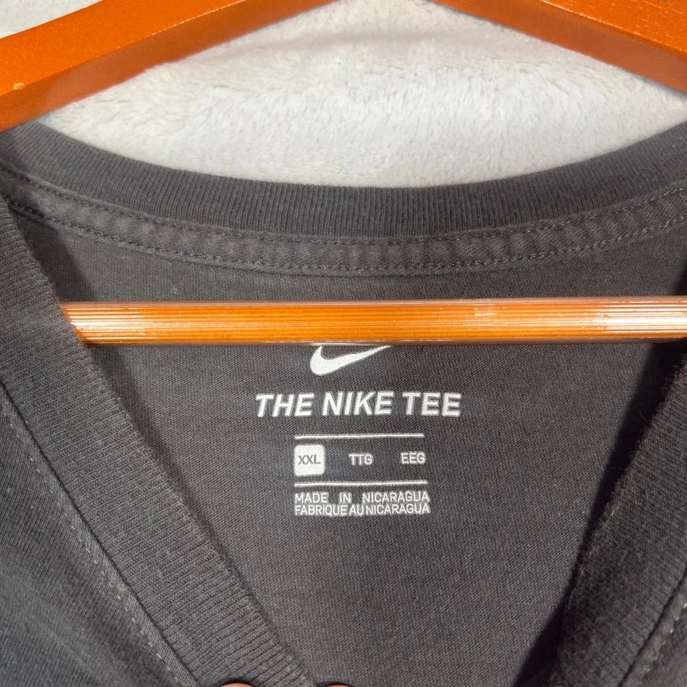 Nike T-Shirt Men XXL Gray Los Angeles Rams NFC Champions Super Bowl Short Sleeve